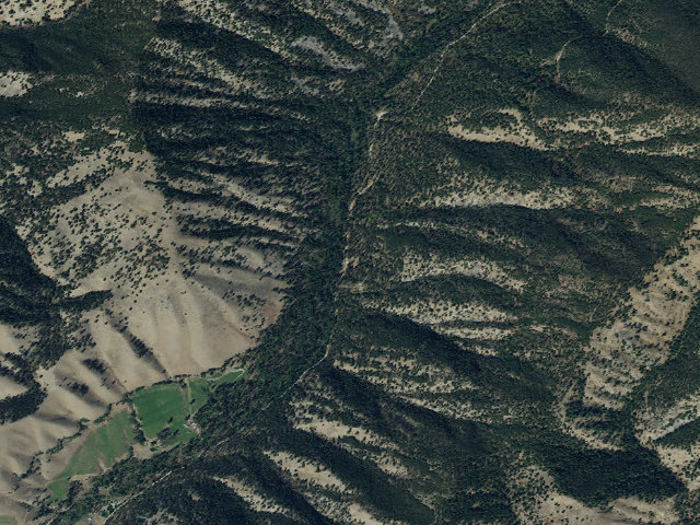 Aerial image of Fourth Of July Camping Area