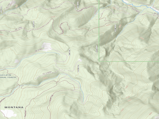 USGS topographic map of Fr 1783 Moser Creek 6211 081A