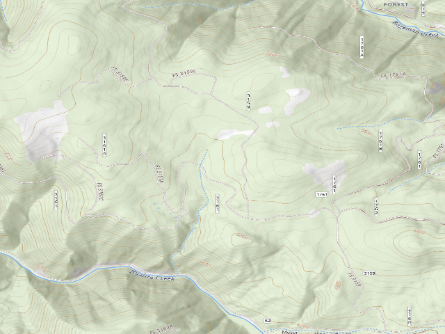 USGS topographic map of Fr 3159 Moser Road 6213 094
