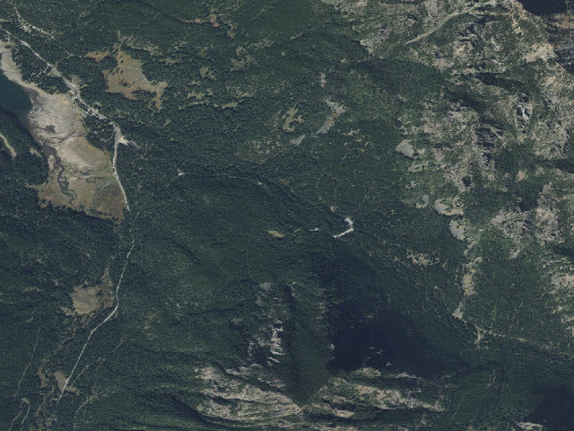 Aerial image of Fr 3163 East Fork Hyalite Creek 039