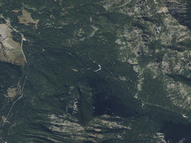 Aerial image of Fr 3163 East Fork Hyalite Creek 040