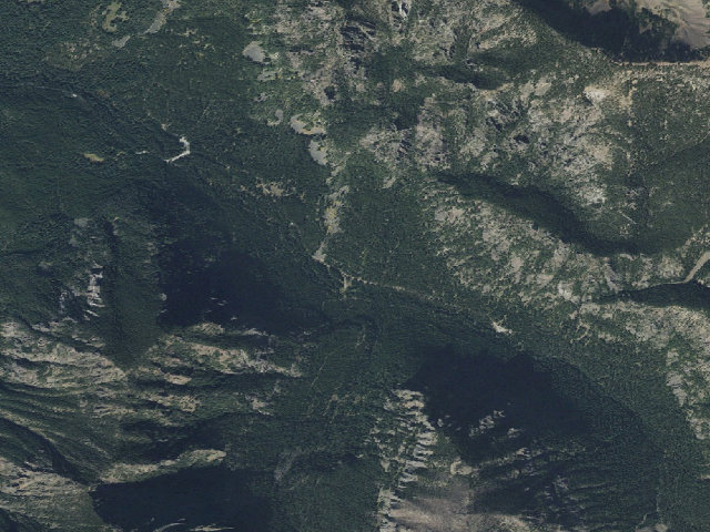 Aerial image of Fr 3163 East Fork Hyalite Creek 051
