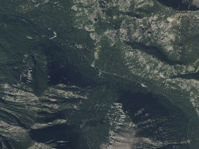 Aerial image of Fr 3163 East Fork Hyalite Creek 053