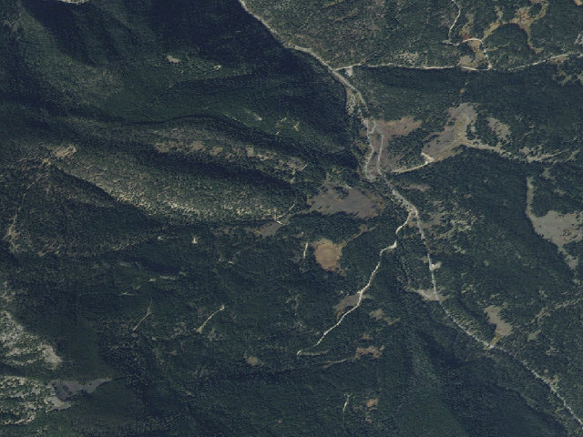 Aerial image of Fr 3164 Langhor Road Lead Mine 154A