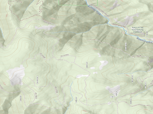 USGS topographic map of Fr 3180 Moser Road 6212 085