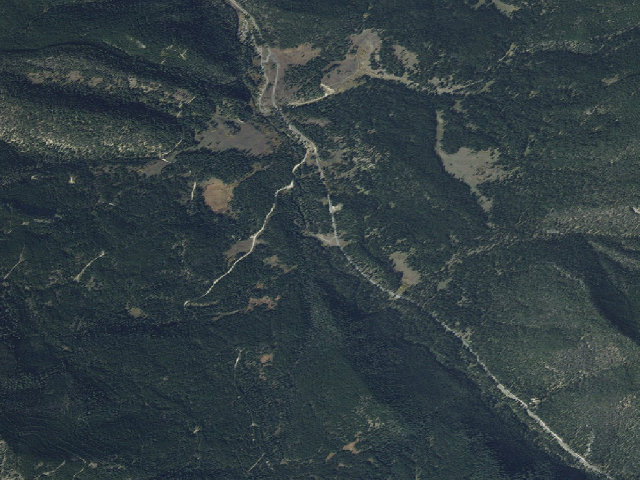 Aerial image of Fr 62 Lower Hyalite Creek Road 019B