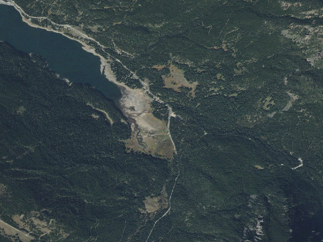 Aerial image of Fr 62 Upper Hyalite Creek Road 038B
