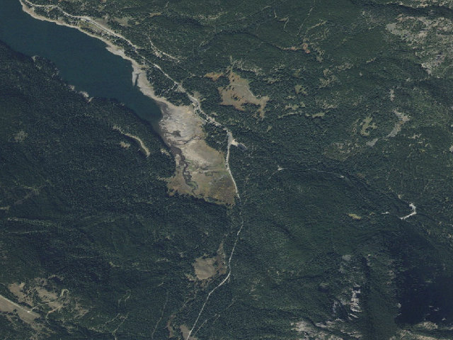 Aerial image of Fr 62 Upper Hyalite Creek Road 061