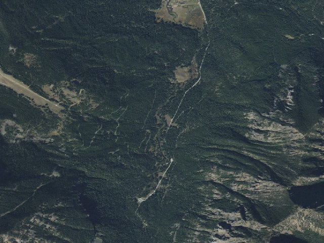Aerial image of Fr 62 Upper Hyalite Creek Road 065H