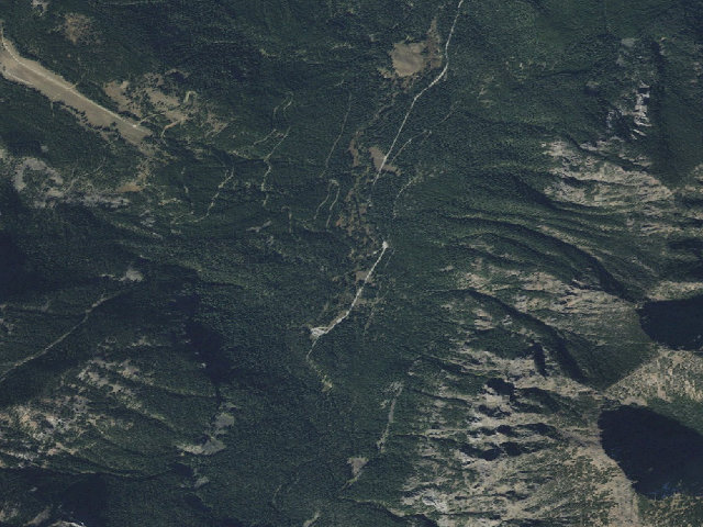 Aerial image of Fr 62 Upper Hyalite Creek Road 068B