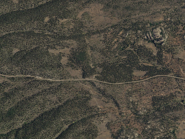 Aerial image of FR 64G Dispersed Campground