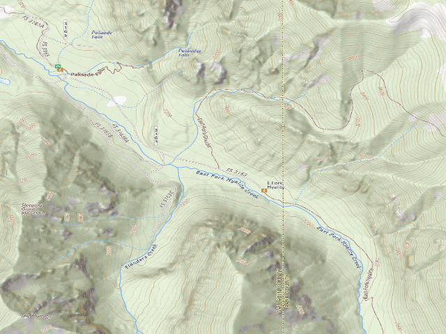USGS topographic map of Fr6280-Efh Rd Camp