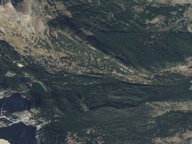 Aerial image of Fr74-06A Fairy Lake Road