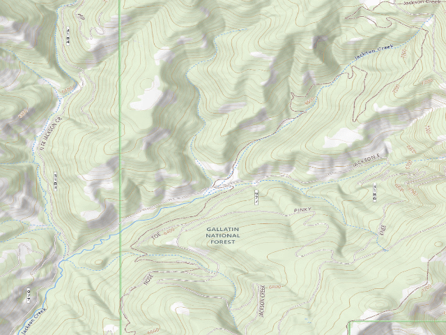 USGS topographic map of Fr977-01 Jackson Ck