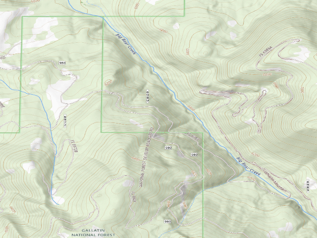 USGS topographic map of Fr980-02 Little Bear