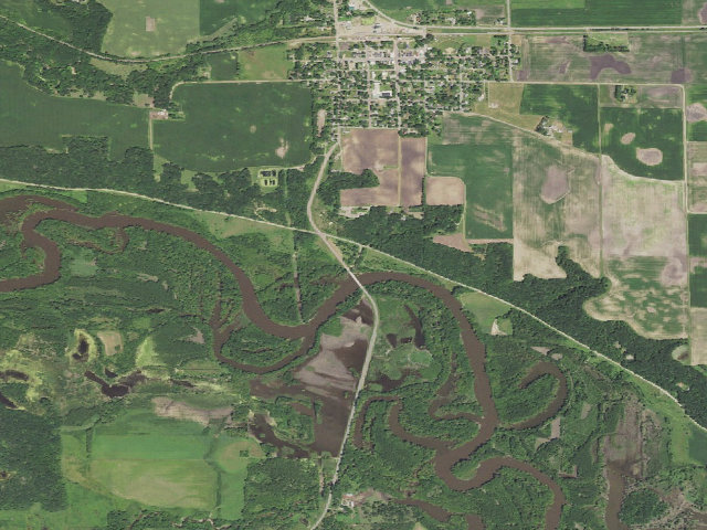 Aerial image of Franklin City Campground - Boat Landing (Franklin)