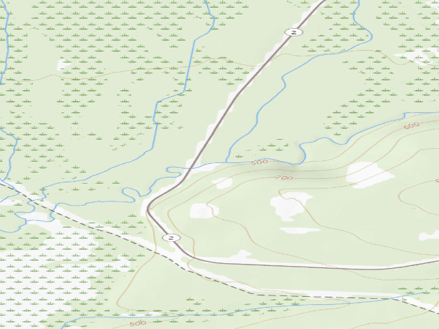 USGS topographic map of Free camp