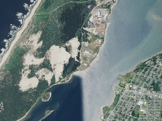Aerial image of Free camping