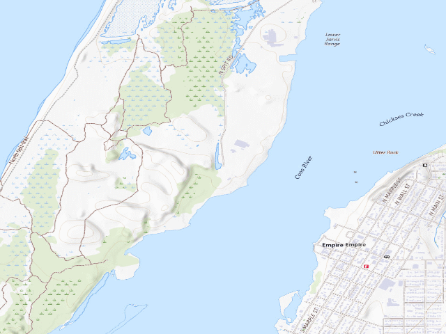 USGS topographic map of Free camping