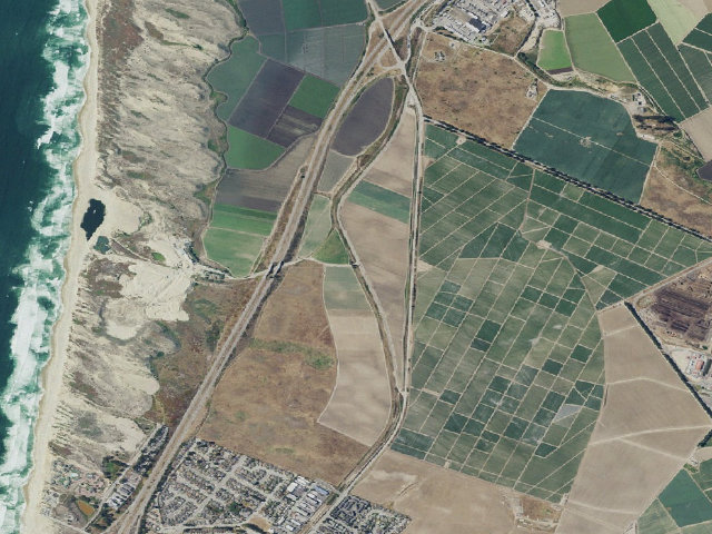 Aerial image of Free Campsite. Sunset-Sunrise