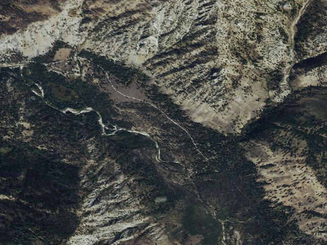 Aerial image of Free dispersed camping