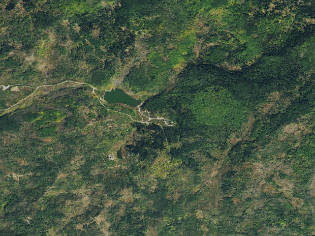 Aerial image of Freeman Reservoir