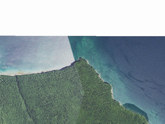 Aerial image of Freighter View Campsite