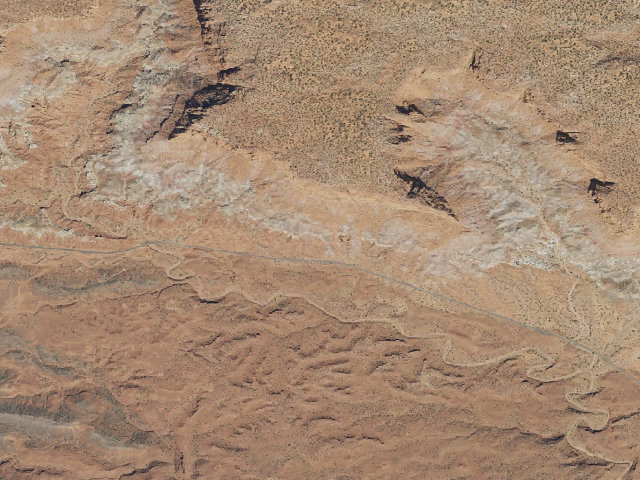 Aerial image of Fremont River Cua Dispersed
