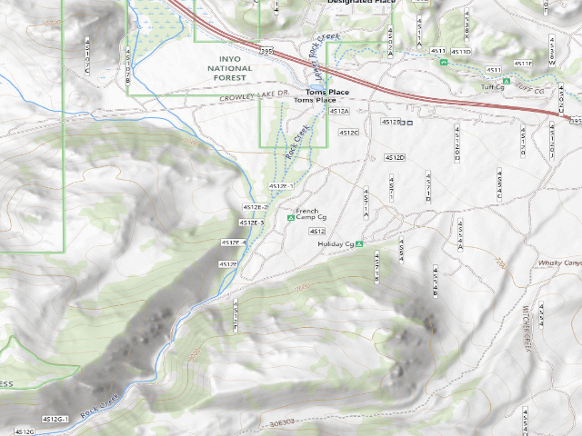 USGS topographic map of French Camp Cg