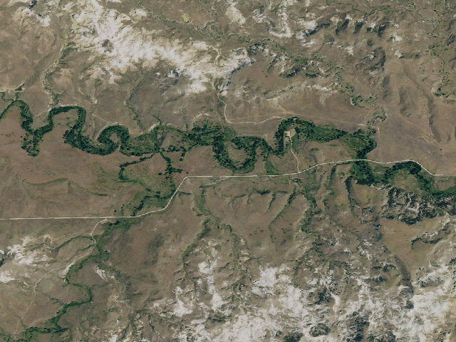 Aerial image of French Creek