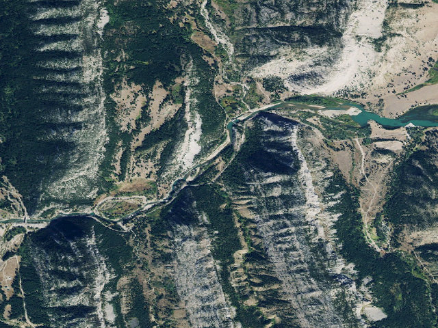 Aerial image of French Gulch 1