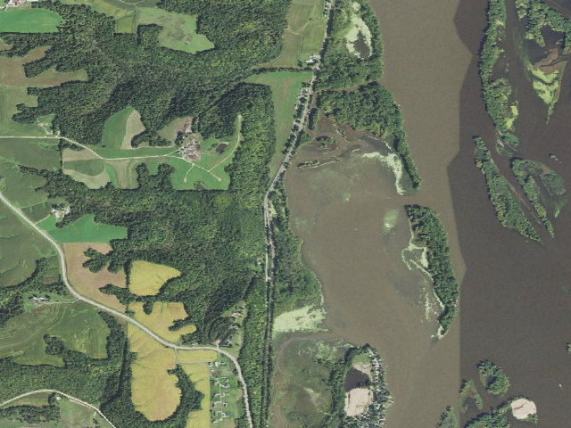 Aerial image of Frenchtown Park
