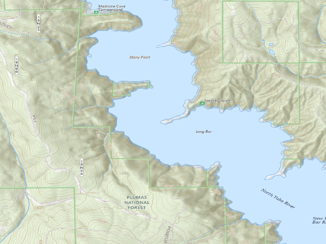 USGS topographic map of Frenchy Point