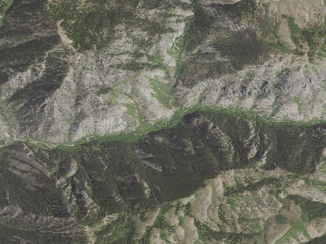 Aerial image of Friendship Campground