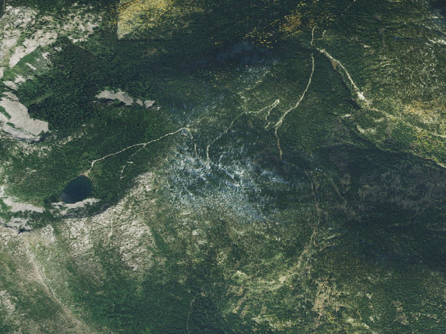 Aerial image of Fs Road 2667 Spur (@ 48.63558, -116.56086)