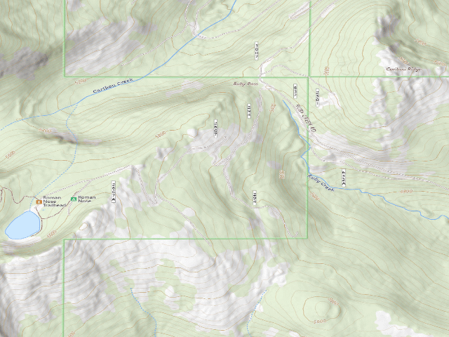 USGS topographic map of Fs Road 294