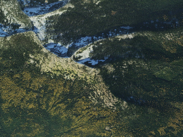 Aerial image of Fs Trail 9 (Burton Peak Access)