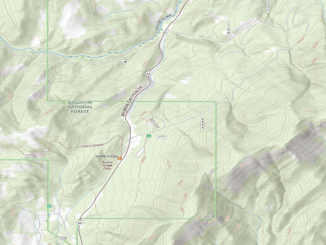 USGS topographic map of Ft500-01 Fairy Lake 
