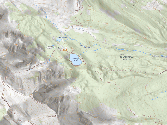 USGS topographic map of Ft500-05 Fairy Lake