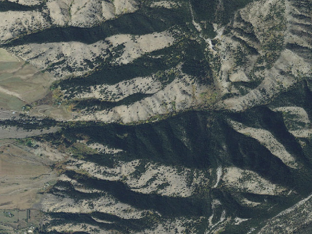 Aerial image of Ft586-01 Middle Cottonwood
