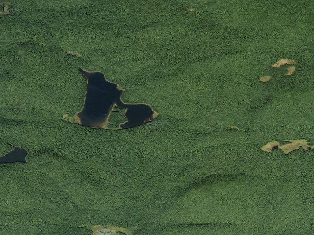 Aerial image of G Lake #2 (Ferris Lake Wild Forest)