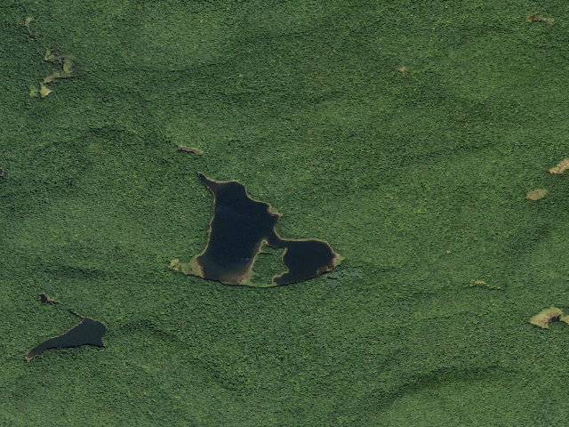 Aerial image of G Lake #3 (Ferris Lake Wild Forest)