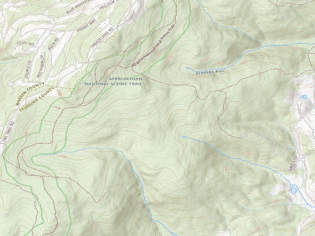USGS topographic map of G. Richard Thompson WMA