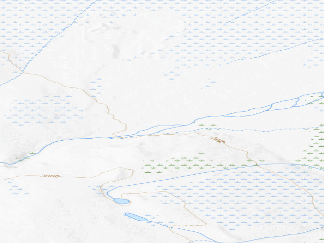 USGS topographic map of Galbraith Lake Campground (Dalton Highway MP 275)