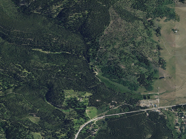 Aerial image of Gallatin County