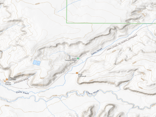 USGS topographic map of Gallo Campground