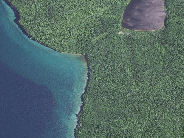 Aerial image of Gamefence Campsite
