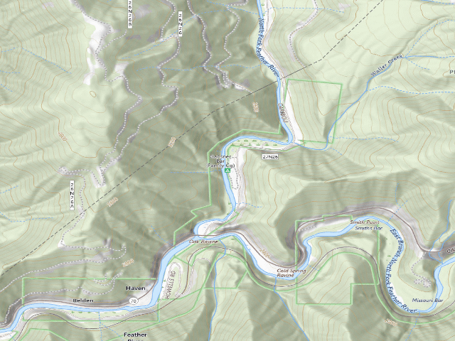 USGS topographic map of Gansner Bar (Family Cg)