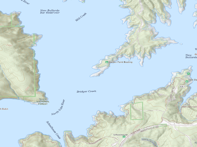 USGS topographic map of Garden Point
