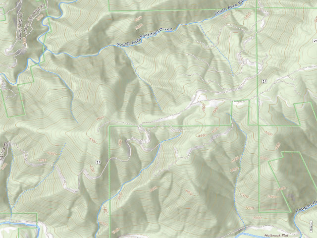 USGS topographic map of Gaston